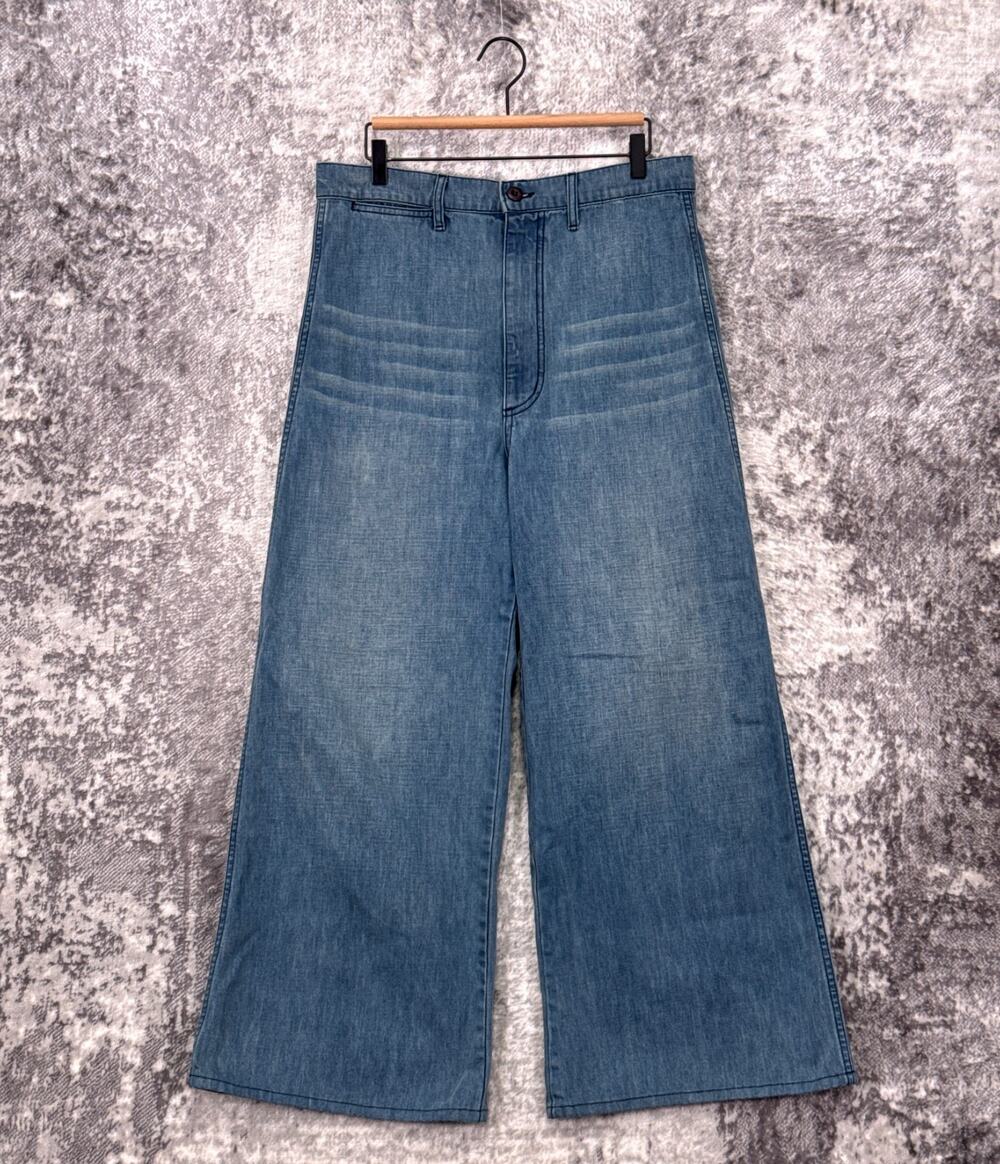 Doen Jeans 32 Womens High Rise Wide Leg Denim